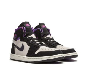 Air Jordan 1 Retro High • Black / Grey / Purple Colourway