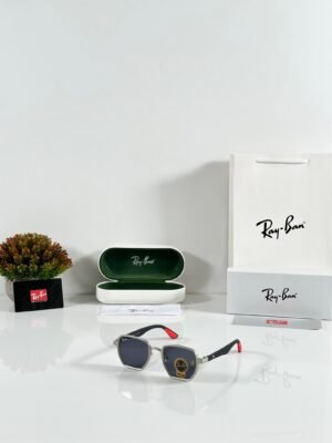 Rayban 08 Silver Black