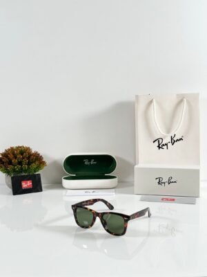 Rayban 2140 Tiger Green (GLASS)