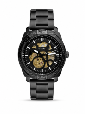 Fossil Black Metal Automatic