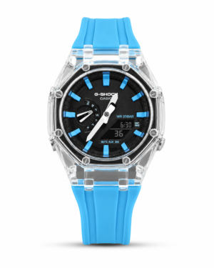 G-shock Sky Blue Silicon Premium Watch