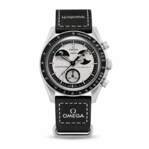 Swatch x Omega Bioceramic Moonswatch Mission to the Super Black Moonphase