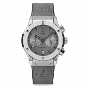 Hublot Grey Leather Belt Rohit Sharma Watch