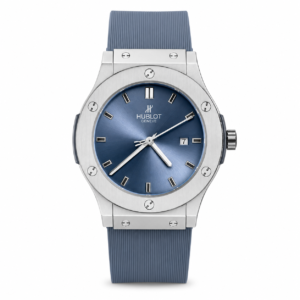 Hublot Grey Leather Belt Watch E