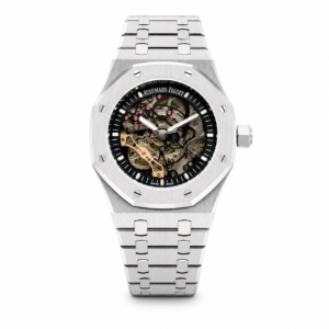 Audemars Piguet Skeleton AP Royal Oak Silver Skeleton Metal