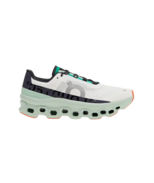 On Cloudmonster Running Shoes – White