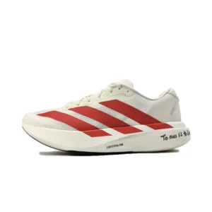 ADIZERO  WHITE RED