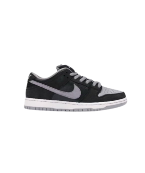Nike Dunk Low “Black/Smoke Grey” – Premium Two-Tone Leather