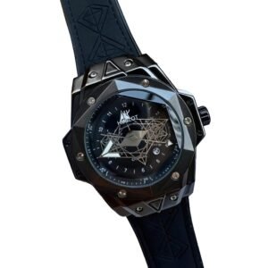Hublot Big Bang Spider Full Black Silver Niddle